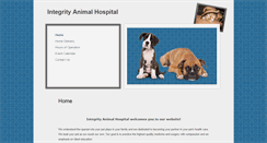 Desktop Screenshot of integrityanimalhospital.com